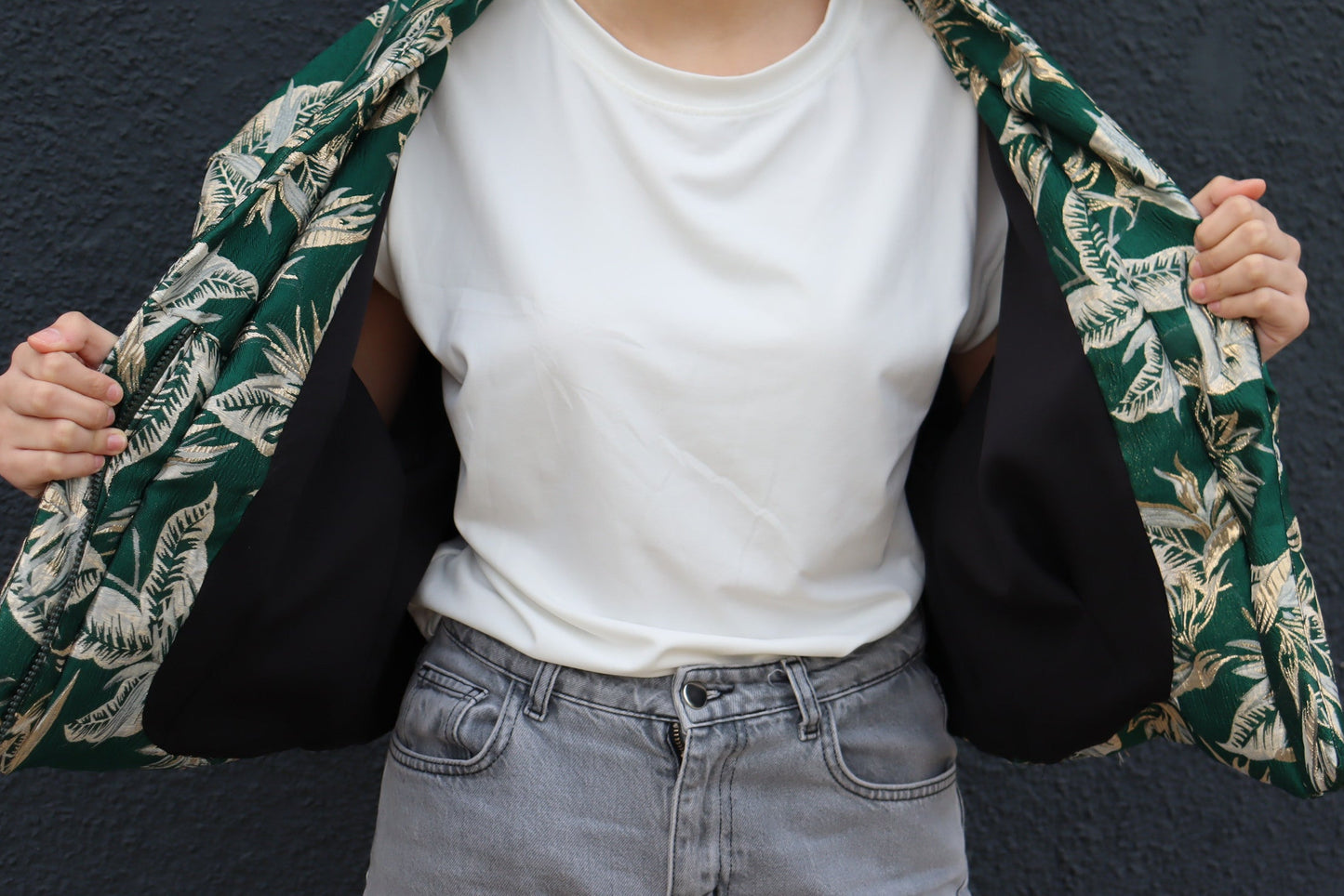 Veste bissap (Brocart)
