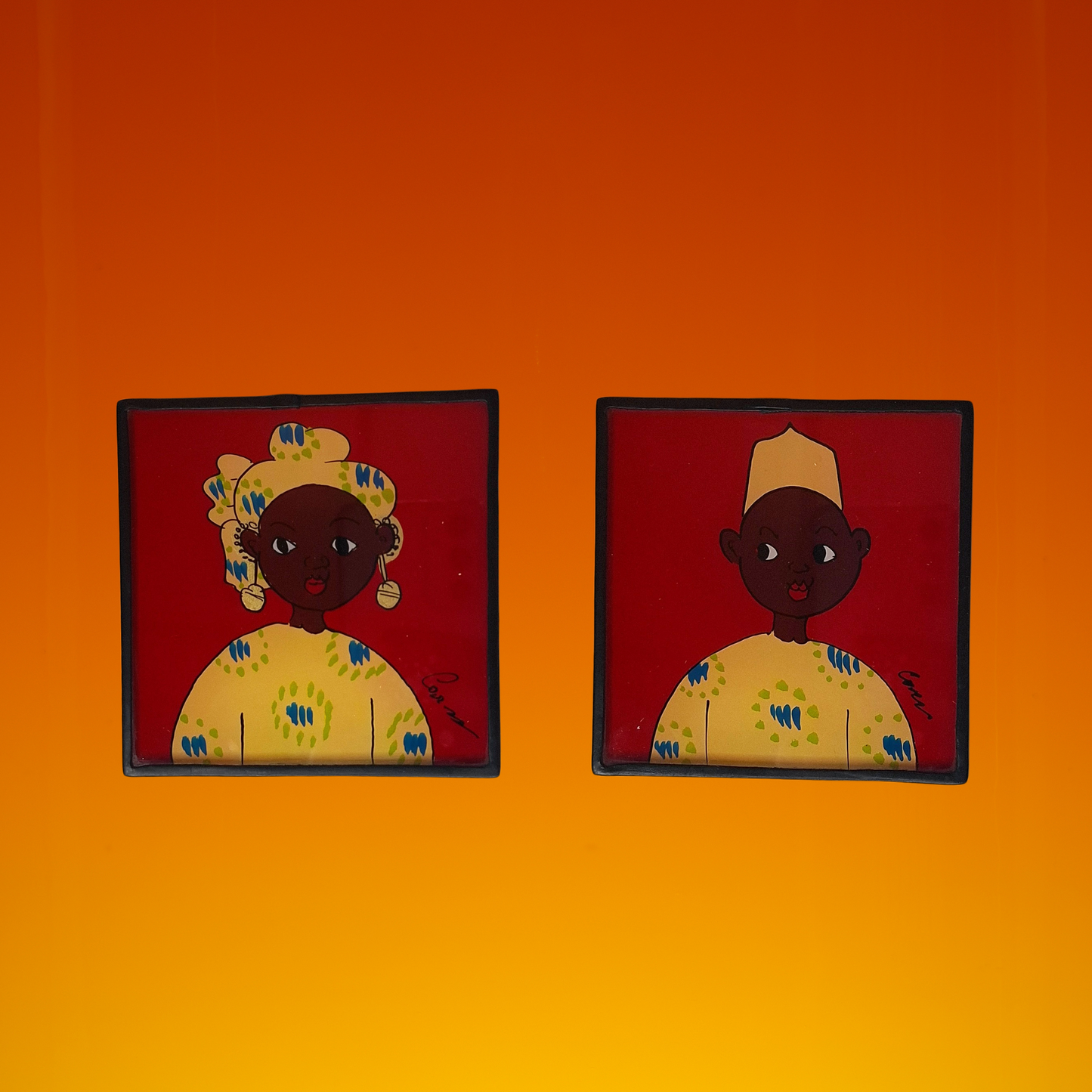 Sous verre ou petit tableau