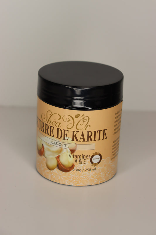 Beurre de karité carotte